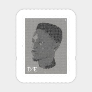 D Double E Stamp Magnet