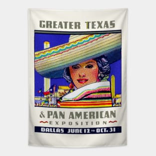 1937 Texas and Pan American Exposition Tapestry