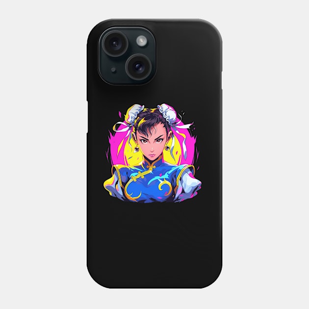 chun li Phone Case by dorapeterx