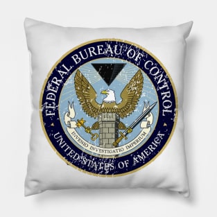 Federal Bureau of Control | Control Game Logo | Clean Logo Pillow