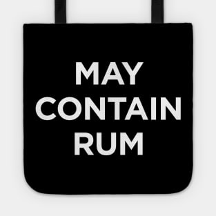 May contain rum Tote