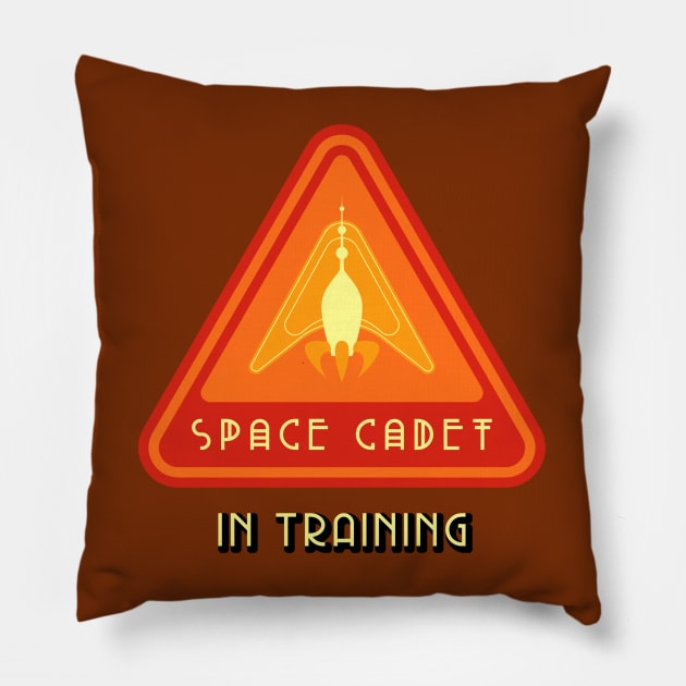 Young Space Cadet  -In Training Pillow by O&L Streetwear