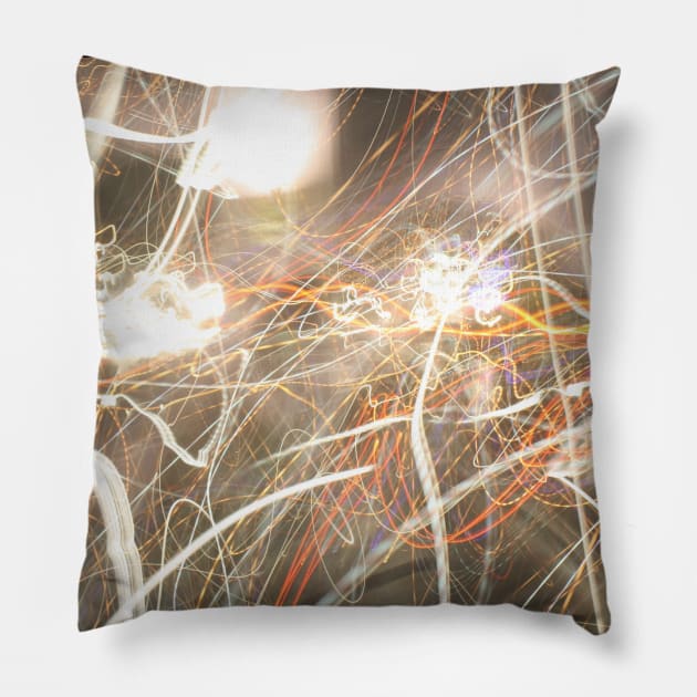 Lights Pillow by ScrambledPsychology