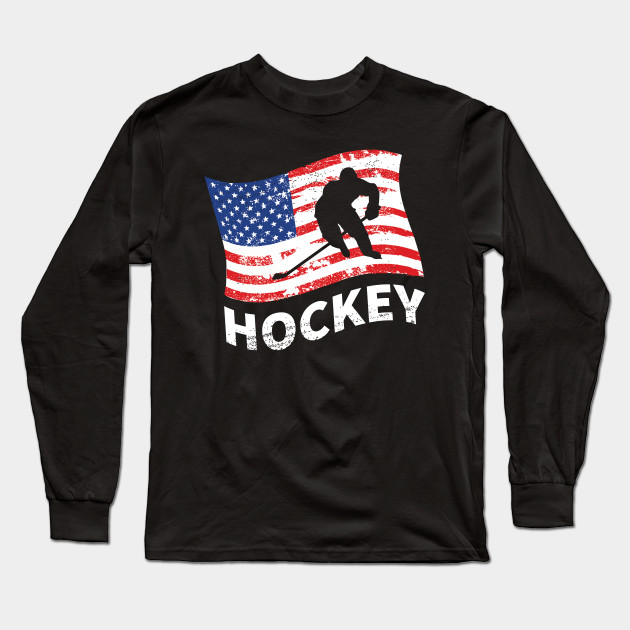 Hockey - Long Sleeve T-Shirt | TeePublic