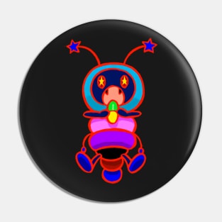 2P monimoni sticker Pin