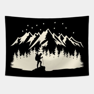 The Outdoors - For Camper and Hikers Tapestry