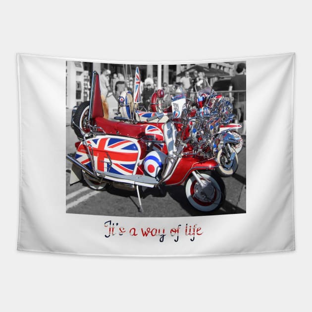 We are the mods Tapestry by Grant's Pics