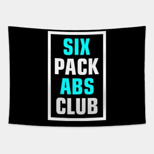 six pack abs workout Tapestry