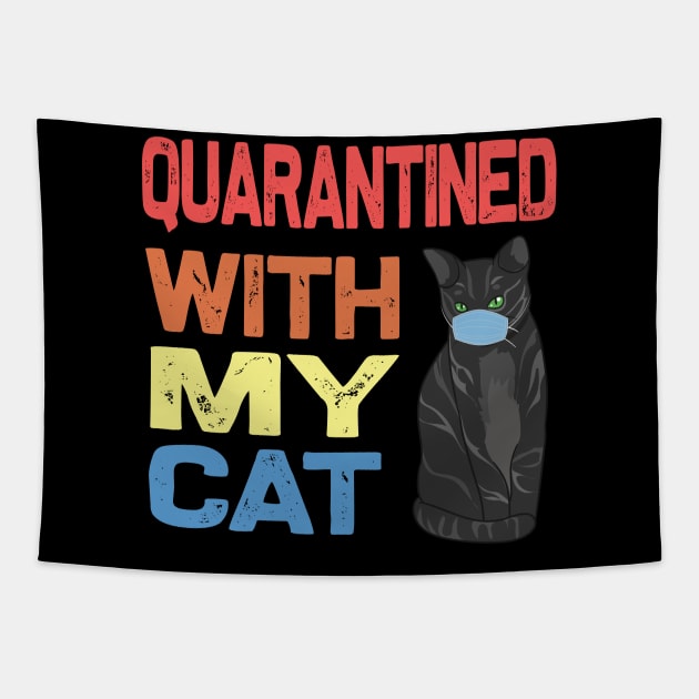 quarantined with my cat Tapestry by bakmed