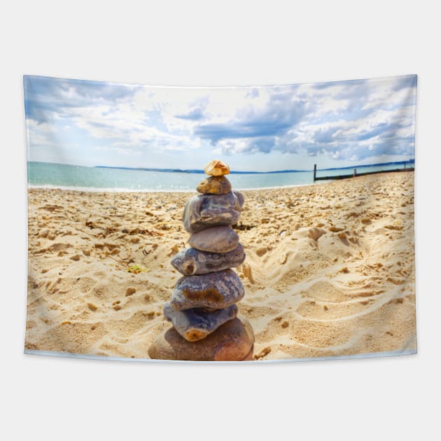 Photo Rock Balancing Tapestry by ShutterStudios