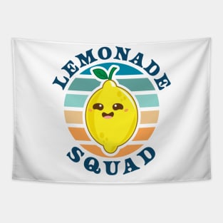 Lemonade Squad - Funny Lemonade Stand Summer Tapestry