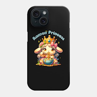 Bunny rabbit ramen princess Phone Case