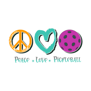 Peace Love Pickleball T-Shirt