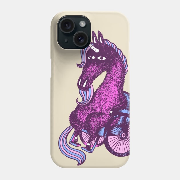 Life isn't all rainbows and unicorns Phone Case by Super South Studios