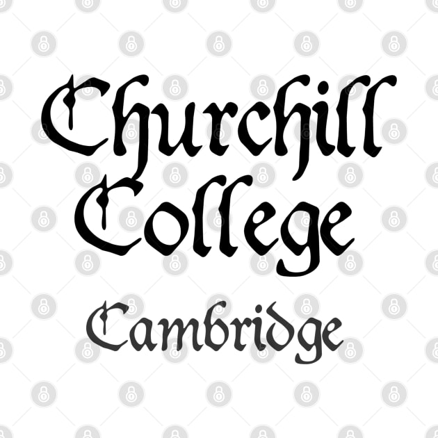 Cambridge Churchill College Medieval University by RetroGeek