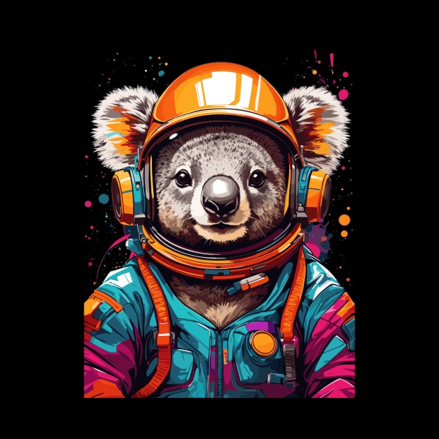 Space Koala Astronaut by Qibar Design