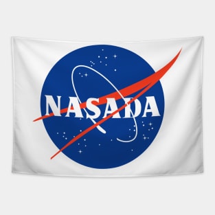 NASADA Logo Power Rangers Tapestry