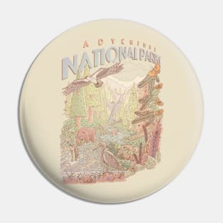 Adventure National Parks Pin