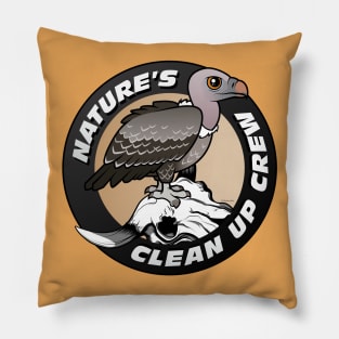 Nature's Clean Up Crew Pillow