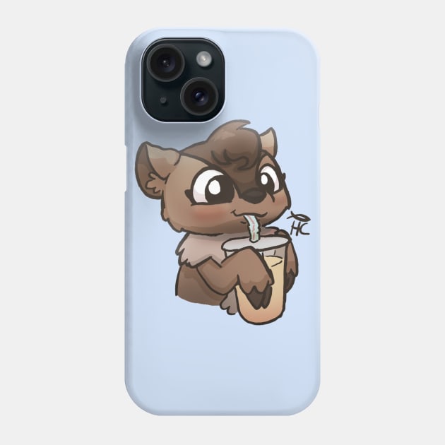 Mango Smoothie Deer Phone Case by Pudica