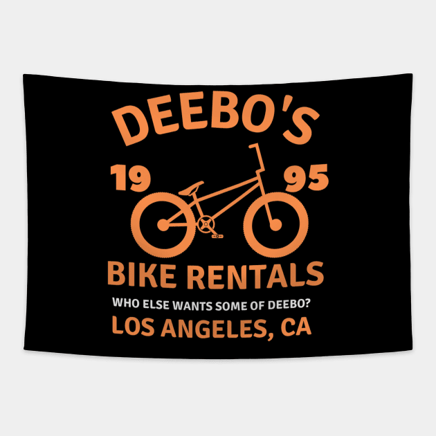 Deebo's Bike Rentals who else wants some of deebo? los angeles Tapestry by Yourex