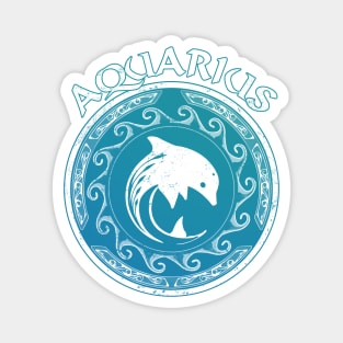 Aquarius Dolphin Magnet