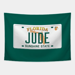 Jude License Plate - FL Tapestry