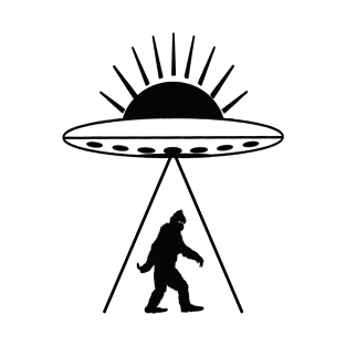 We Abduct the Bigfoot T-Shirt