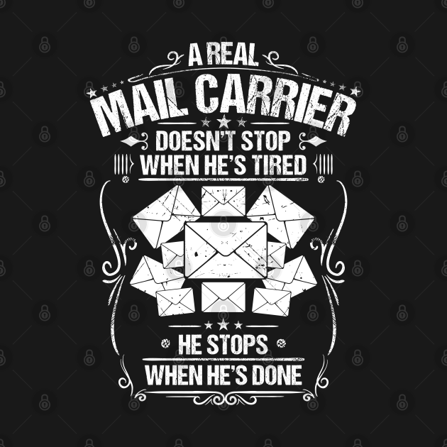 Mail Carrier Deliveryman Postman Mailman Gift Mail Carrier Long