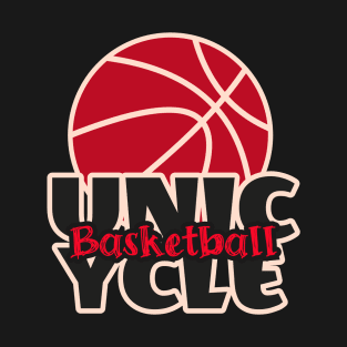 Unicycle Basketball T-Shirt