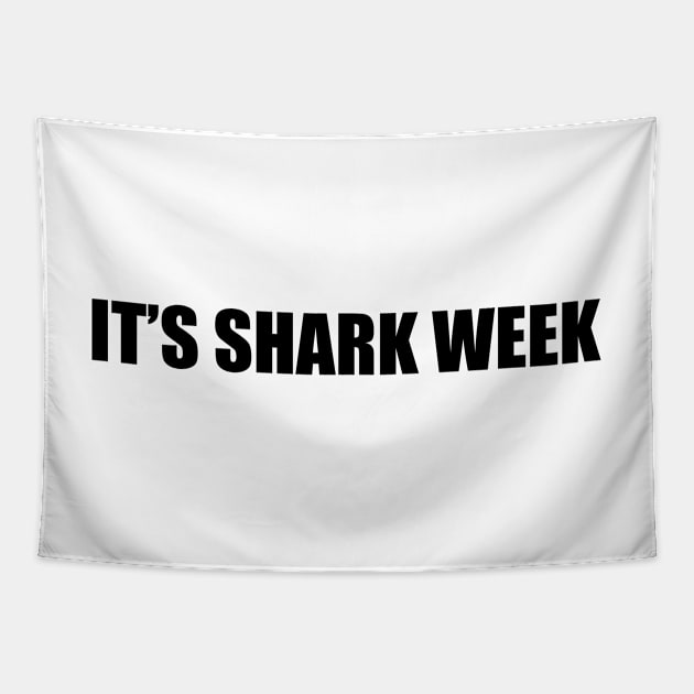 SHARK WEEK Tapestry by ematzzz