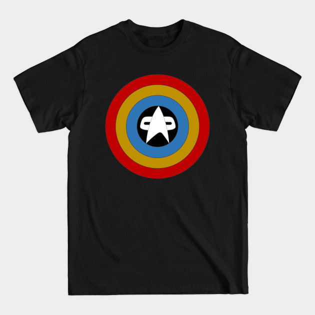 Disover Captain Federation Shield Uniform Colors - Superhero - T-Shirt