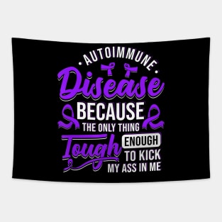 Autoimmune Disease Awareness Graphic Illness Statement Print Tapestry