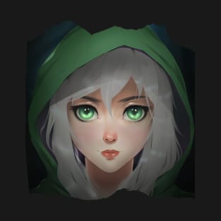 girl with green eyes T-Shirt