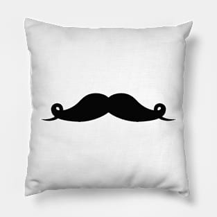 Curly Mustache Pillow