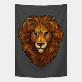 head of a lion, king of beasts Tapestry