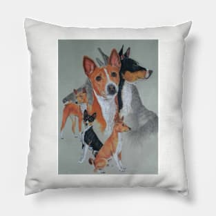 Basenji Hound Revamp Pillow