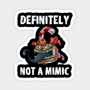 Roleplaying Mimic Creature RPG Joke Meme DM PnP Christmas Magnet