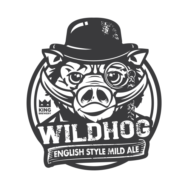 Wild Hog Mild English Ale by SilverfireDesign