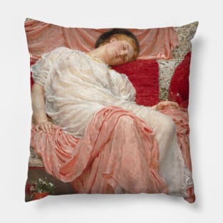 Jasmine by Albert Joseph Moore Pillow