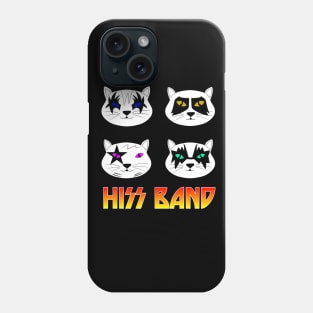 Hiss Funny Cats Kittens Rock Rockin Phone Case