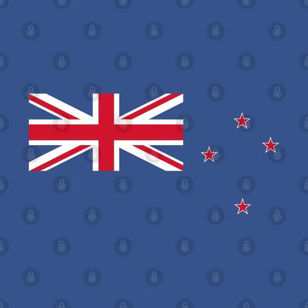 New Zealand Flag by Historia