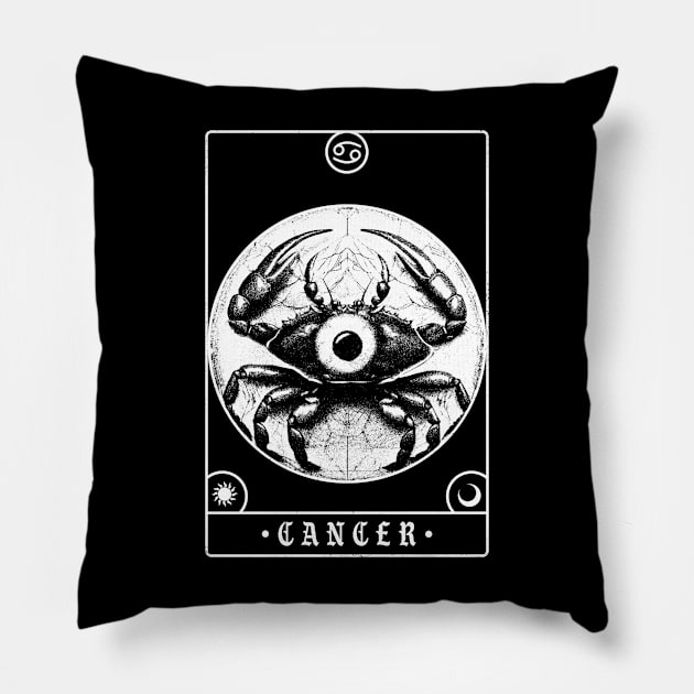 CANCER Pillow by noishand