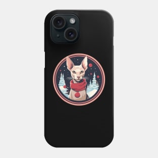 Oriental Shorthair Cat Xmas, Love Cat Phone Case