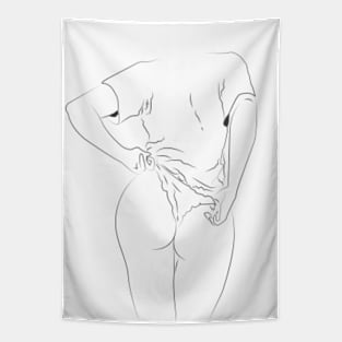 Panties - Erotic Illustration Tapestry