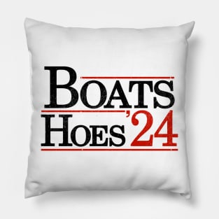 Boats and Hoes 24 Pillow