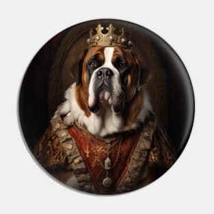 Majestic St. Bernard - Medieval Swiss Queen Pin