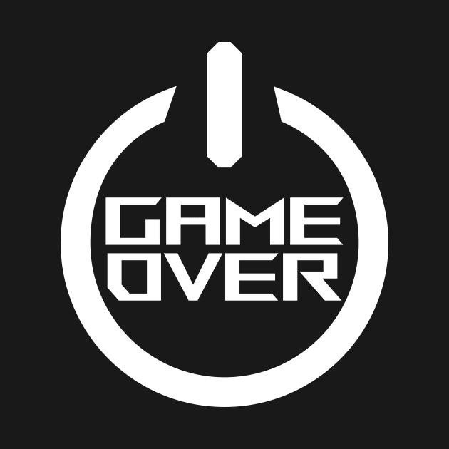 Game Over White by Fishwhiskerz