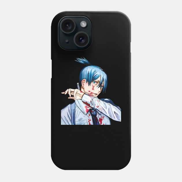 Aki With Blood Phone Case by bianbagus