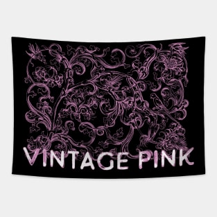 Vintage Pink Tapestry